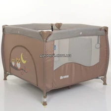 Детский манеж ME 1030 ARENA Sand Len, бежевый